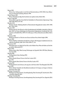 Image of the Page - 4221 - in biografiA. - Lexikon österreichischer Frauen, Volume 4, Register