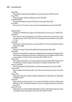 Image of the Page - 4234 - in biografiA. - Lexikon österreichischer Frauen, Volume 4, Register