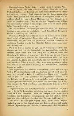 Bild der Seite - 25 - in Aus Österreichs Höhe und Niedergang - Eine Lebensschilderung