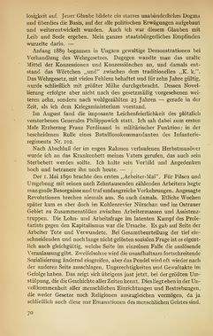 Bild der Seite - 70 - in Aus Österreichs Höhe und Niedergang - Eine Lebensschilderung