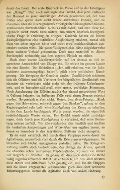Bild der Seite - 87 - in Aus Österreichs Höhe und Niedergang - Eine Lebensschilderung