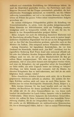 Bild der Seite - 110 - in Aus Österreichs Höhe und Niedergang - Eine Lebensschilderung
