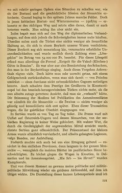 Image of the Page - 121 - in Aus Österreichs Höhe und Niedergang - Eine Lebensschilderung