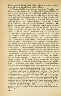Image of the Page - 186 - in Aus Österreichs Höhe und Niedergang - Eine Lebensschilderung