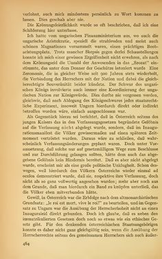 Image of the Page - 464 - in Aus Österreichs Höhe und Niedergang - Eine Lebensschilderung