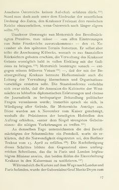 Bild der Seite - 27 - in Aus Österreichs Vormärz - Galizien und Krakau