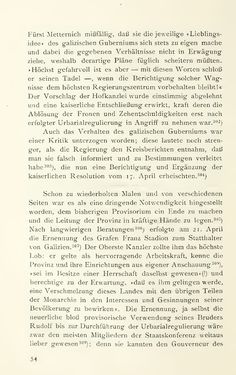 Bild der Seite - 54 - in Aus Österreichs Vormärz - Galizien und Krakau
