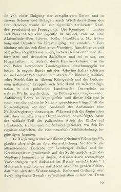 Bild der Seite - 69 - in Aus Österreichs Vormärz - Galizien und Krakau