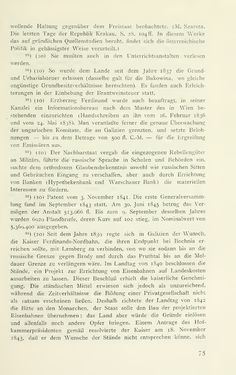 Bild der Seite - 75 - in Aus Österreichs Vormärz - Galizien und Krakau