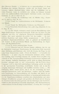 Bild der Seite - 77 - in Aus Österreichs Vormärz - Galizien und Krakau