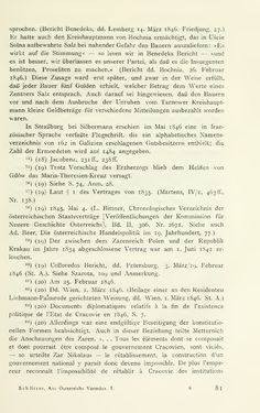 Bild der Seite - 81 - in Aus Österreichs Vormärz - Galizien und Krakau