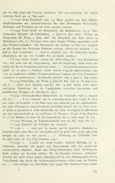 Bild der Seite - 85 - in Aus Österreichs Vormärz - Galizien und Krakau
