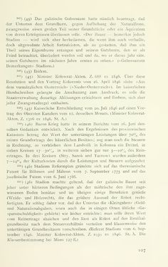 Bild der Seite - 107 - in Aus Österreichs Vormärz - Galizien und Krakau