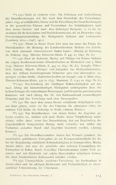 Bild der Seite - 113 - in Aus Österreichs Vormärz - Galizien und Krakau