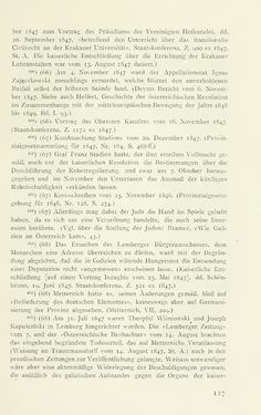 Bild der Seite - 127 - in Aus Österreichs Vormärz - Galizien und Krakau