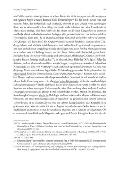 Image of the Page - 81 - in Österreichische Historiker - Lebensläufe und Karrieren 1900–1945, Volume 2