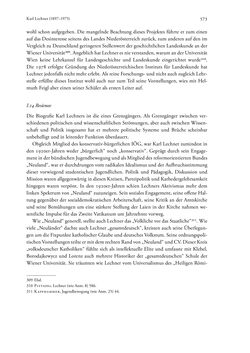 Image of the Page - 573 - in Österreichische Historiker - Lebensläufe und Karrieren 1900–1945, Volume 2