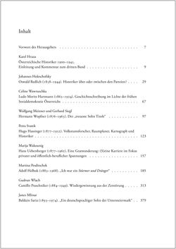 Image of the Page - (000003) - in Österreichische Historiker - Lebensläufe und Karrieren 1900–1945, Volume 3