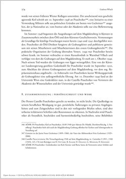 Image of the Page - 374 - in Österreichische Historiker - Lebensläufe und Karrieren 1900–1945, Volume 3