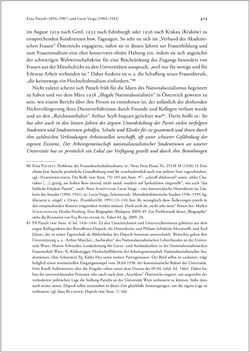 Image of the Page - 419 - in Österreichische Historiker - Lebensläufe und Karrieren 1900–1945, Volume 3