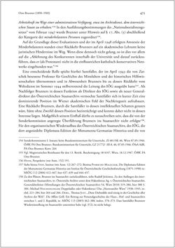 Image of the Page - 475 - in Österreichische Historiker - Lebensläufe und Karrieren 1900–1945, Volume 3