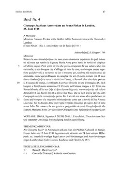 Image of the Page - 47 - in Die Operisti als kulturelles Netzwerk - Der Briefwechsel von Franz und Marianne Pirker, Volume 1 & 2