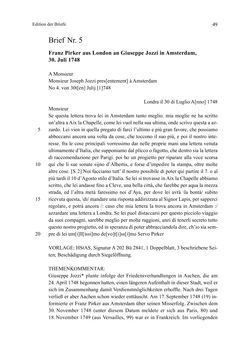 Image of the Page - 49 - in Die Operisti als kulturelles Netzwerk - Der Briefwechsel von Franz und Marianne Pirker, Volume 1 & 2