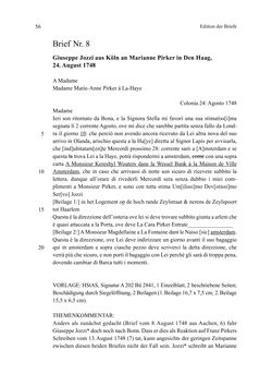 Image of the Page - 56 - in Die Operisti als kulturelles Netzwerk - Der Briefwechsel von Franz und Marianne Pirker, Volume 1 & 2