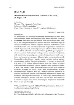 Bild der Seite - 64 - in Die Operisti als kulturelles Netzwerk - Der Briefwechsel von Franz und Marianne Pirker, Band 1 & 2