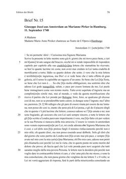 Bild der Seite - 79 - in Die Operisti als kulturelles Netzwerk - Der Briefwechsel von Franz und Marianne Pirker, Band 1 & 2