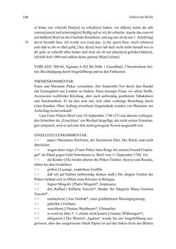 Bild der Seite - 100 - in Die Operisti als kulturelles Netzwerk - Der Briefwechsel von Franz und Marianne Pirker, Band 1 & 2