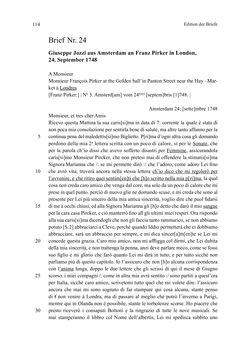 Image of the Page - 114 - in Die Operisti als kulturelles Netzwerk - Der Briefwechsel von Franz und Marianne Pirker, Volume 1 & 2