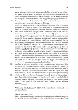 Image of the Page - 209 - in Die Operisti als kulturelles Netzwerk - Der Briefwechsel von Franz und Marianne Pirker, Volume 1 & 2