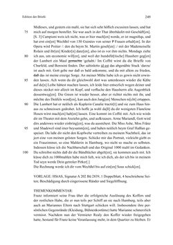 Image of the Page - 249 - in Die Operisti als kulturelles Netzwerk - Der Briefwechsel von Franz und Marianne Pirker, Volume 1 & 2