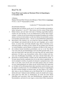 Bild der Seite - 281 - in Die Operisti als kulturelles Netzwerk - Der Briefwechsel von Franz und Marianne Pirker, Band 1 & 2