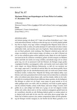 Bild der Seite - 361 - in Die Operisti als kulturelles Netzwerk - Der Briefwechsel von Franz und Marianne Pirker, Band 1 & 2