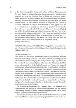 Image of the Page - 422 - in Die Operisti als kulturelles Netzwerk - Der Briefwechsel von Franz und Marianne Pirker, Volume 1 & 2
