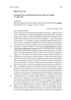Image of the Page - 699 - in Die Operisti als kulturelles Netzwerk - Der Briefwechsel von Franz und Marianne Pirker, Volume 1 & 2
