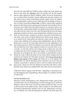 Bild der Seite - 707 - in Die Operisti als kulturelles Netzwerk - Der Briefwechsel von Franz und Marianne Pirker, Band 1 & 2
