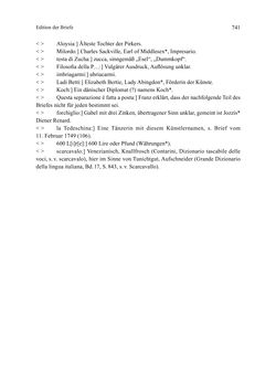 Image of the Page - 741 - in Die Operisti als kulturelles Netzwerk - Der Briefwechsel von Franz und Marianne Pirker, Volume 1 & 2