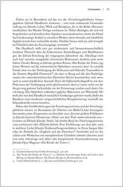 Image of the Page - 19 - in Der Opfermythos bei Elfriede Jelinek - Eine historiografische Untersuchung