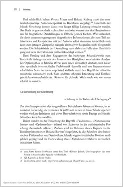 Image of the Page - 20 - in Der Opfermythos bei Elfriede Jelinek - Eine historiografische Untersuchung