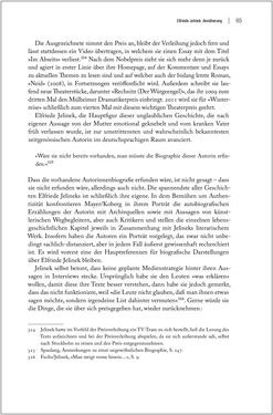 Image of the Page - 65 - in Der Opfermythos bei Elfriede Jelinek - Eine historiografische Untersuchung