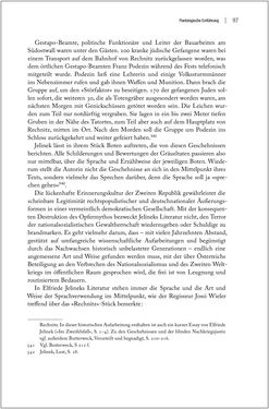 Bild der Seite - 97 - in Der Opfermythos bei Elfriede Jelinek - Eine historiografische Untersuchung