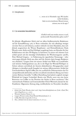 Image of the Page - 108 - in Der Opfermythos bei Elfriede Jelinek - Eine historiografische Untersuchung