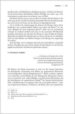 Bild der Seite - 143 - in Der Opfermythos bei Elfriede Jelinek - Eine historiografische Untersuchung