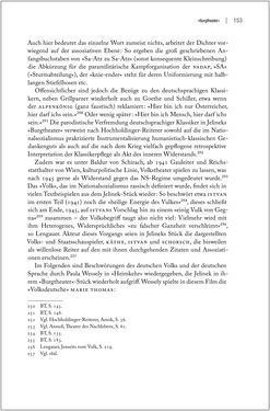 Bild der Seite - 153 - in Der Opfermythos bei Elfriede Jelinek - Eine historiografische Untersuchung