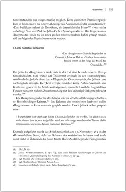 Bild der Seite - 155 - in Der Opfermythos bei Elfriede Jelinek - Eine historiografische Untersuchung
