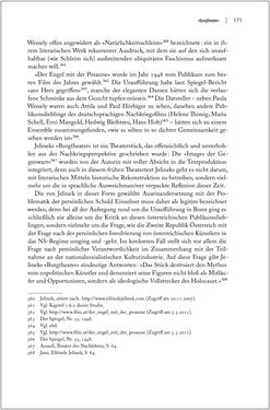 Image of the Page - 171 - in Der Opfermythos bei Elfriede Jelinek - Eine historiografische Untersuchung