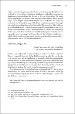 Bild der Seite - 181 - in Der Opfermythos bei Elfriede Jelinek - Eine historiografische Untersuchung